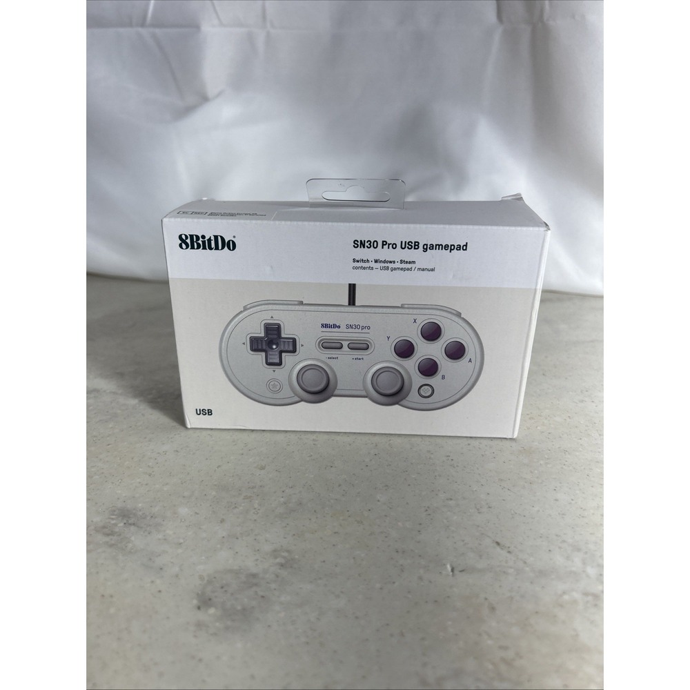 8BitDo SN30 Pro Wired USB Gamepad for Switch/Windows/Steam, G Classic Edition